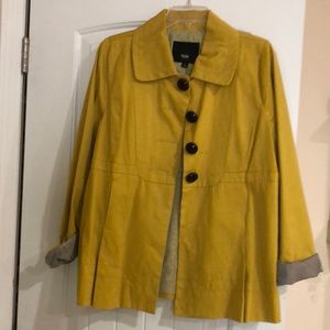 Darling 100%Cotton jacket… Casual, cuffs up or down; pleat in back.lined ( Lg)
